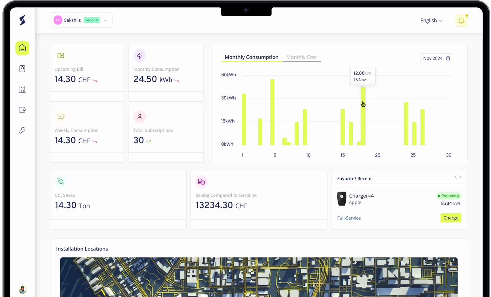 User portal