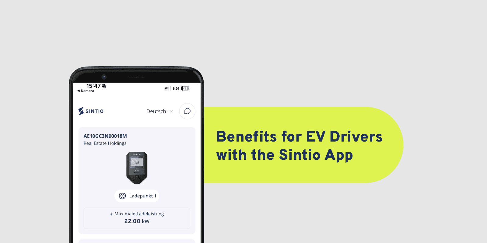 Easy EV Charging with the Sintio App: Charge, Pay and Keep Track of Your Costs