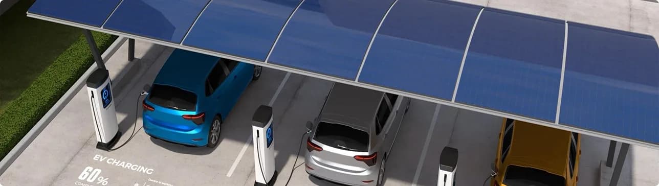 Commercial real estate EV charging hero image