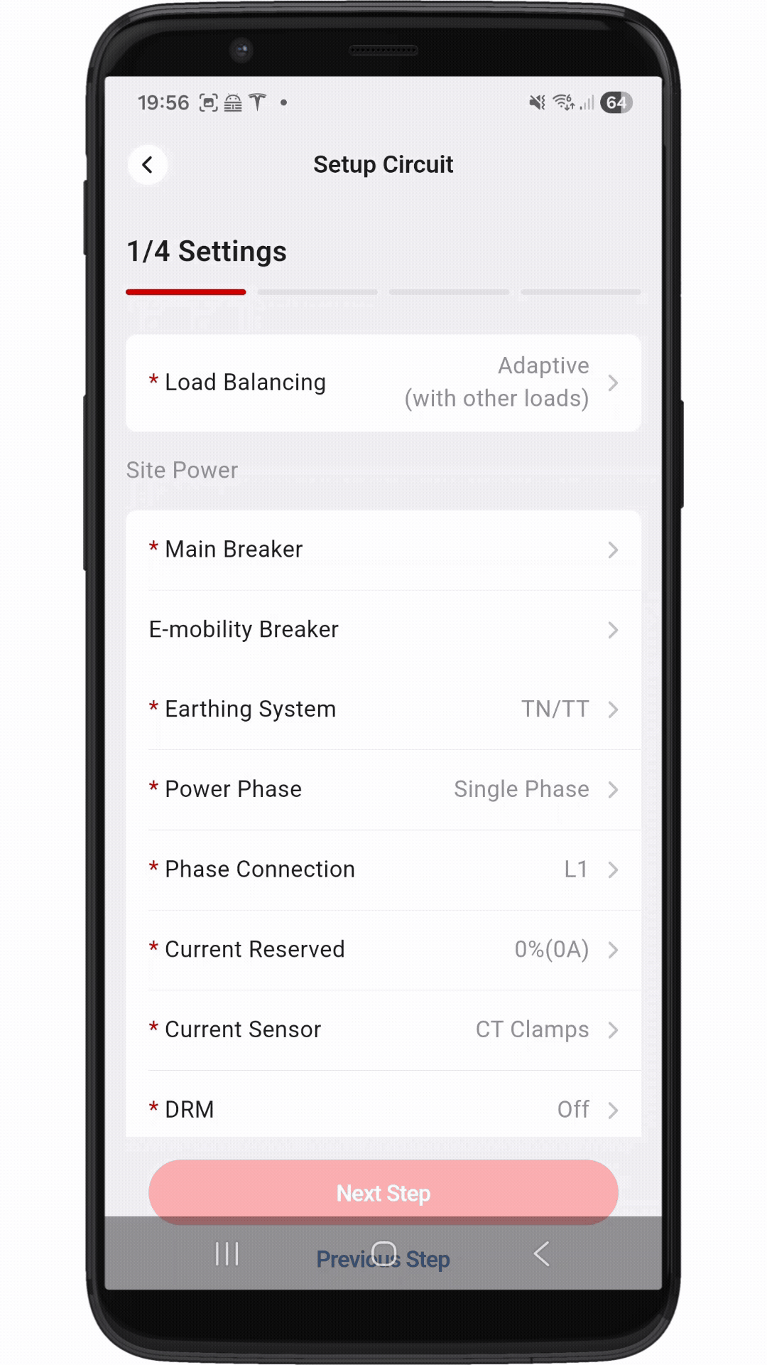 Modbus Konfiguration in der Elecq Partner App